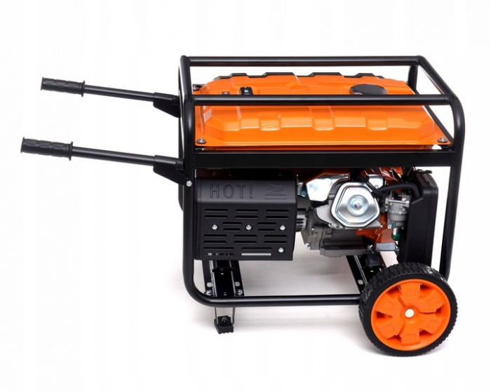 Generator curent 6.5kW 6500W 3x230V 1x12V motor benzina (KD3121) [6]