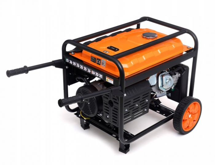 Generator curent 6.5kW 6500W 3x230V 1x12V motor benzina (KD3121) [4]