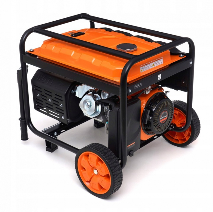 Generator curent 6.5kW 6500W 3x230V 1x12V motor benzina (KD3121) [14]