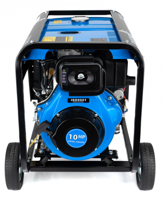 Generator curent 5kW 5000W 230v+ATS+pornire electrica motor diesel motorina 10 CP (TA7350D) [8]