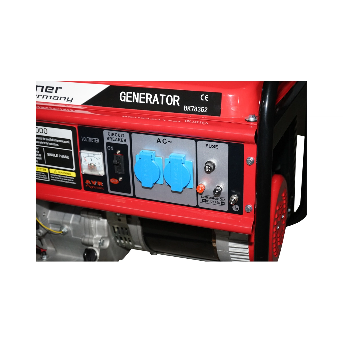 Generator curent 7.5kW 7500W 220V  motor benzina 17CP DISGM29  (BK78352) [5]