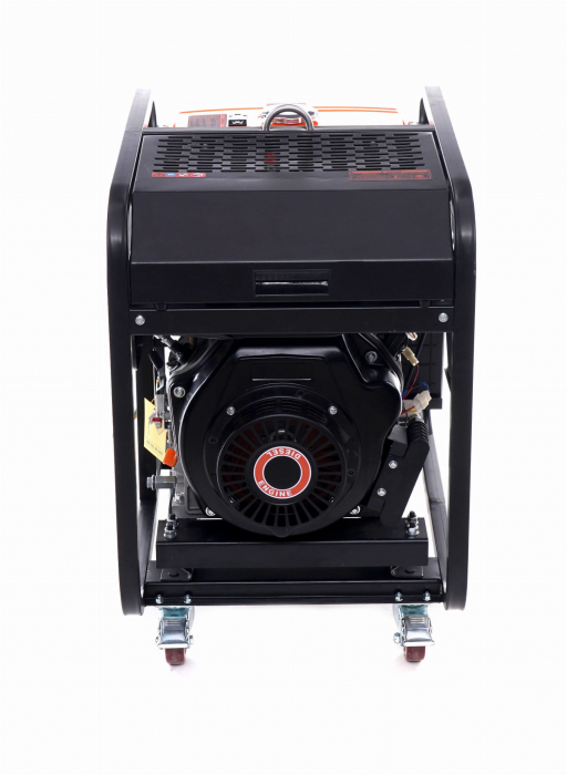 Generator curent 9kW 9000W 230V+pornire electrica motor diesel motorina 12CP (KD169) [5]