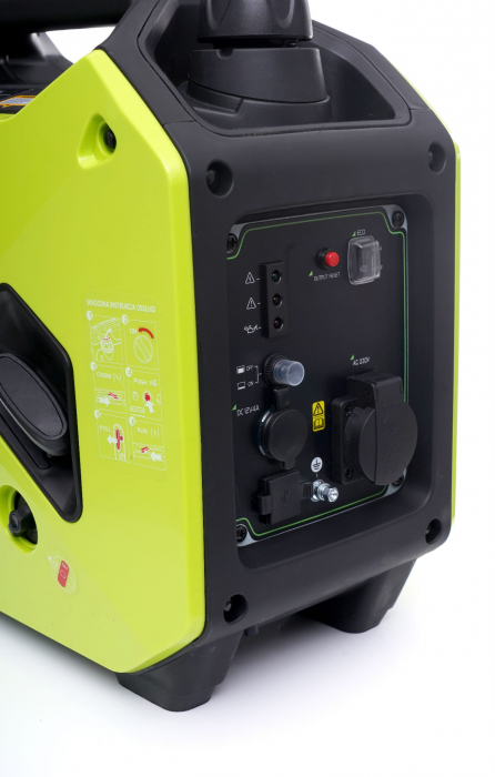 Generator curent cu invertor inverter 2.1kw 2100W 230V 12V motor pe benzina 2.5CP (KD684) [7]