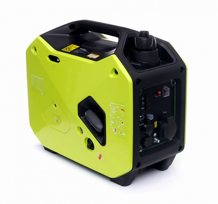 Generator curent cu invertor inverter 2.1kw 2100W 230V 12V motor pe benzina 2.5CP (KD684) [6]