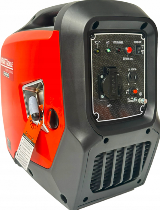 Generator curent cu invertor inverter 2.5kw 2500W 230V 12V motor pe benzina 7CP (KD697) [2]