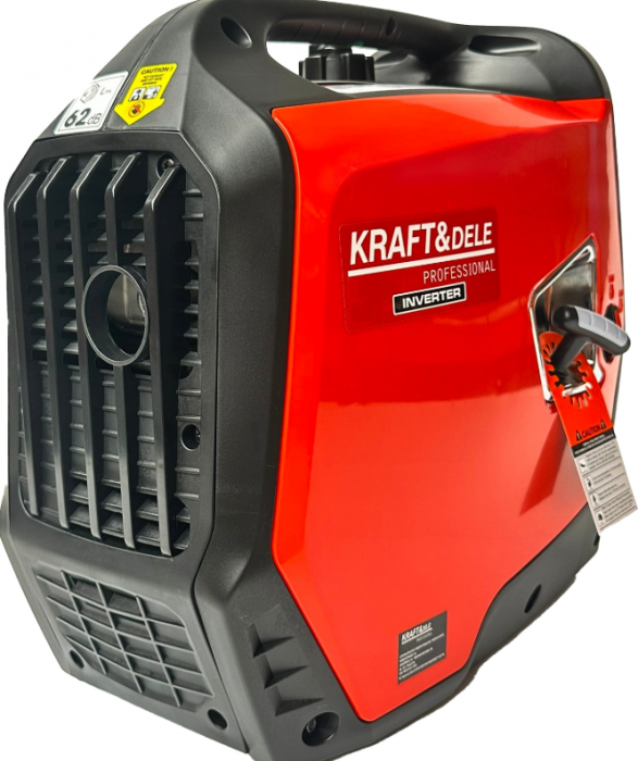 Generator curent cu invertor inverter 2.5kw 2500W 230V 12V motor pe benzina 7CP (KD697) [4]