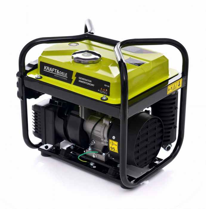 Generator curent cu invertor inverter 2kw 2000W 2x230V motor pe benzina 4CP (KD135) [6]