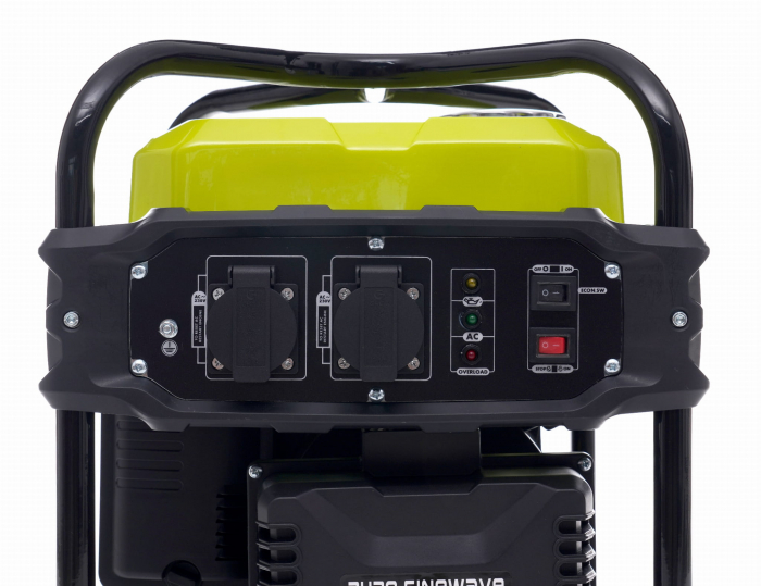Generator curent cu invertor inverter 2kw 2000W 2x230V motor pe benzina 4CP (KD135) [9]