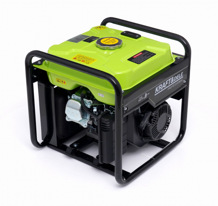 Generator curent cu invertor inverter 4.3kw 4300W 230V 12V motor pe benzina 5.4CP (KD687) [3]
