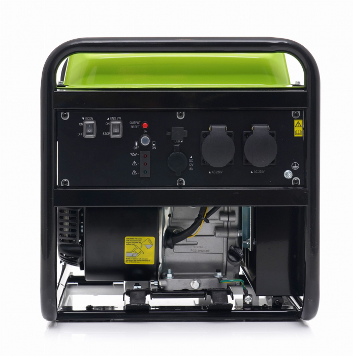 Generator curent cu invertor inverter 4.3kw 4300W 230V 12V motor pe benzina 5.4CP (KD687) [9]