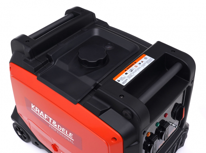 Generator curent cu invertor inverter 4.3kw 4300W 230V motor pe benzina 5.4CP (KD698) [7]