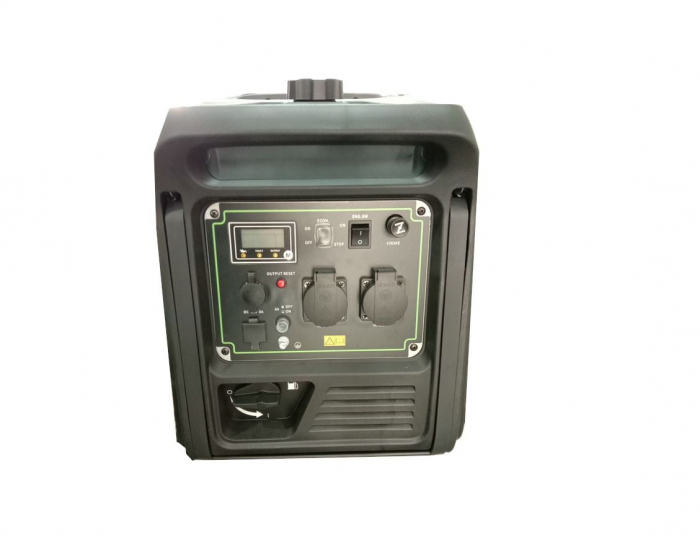 Generator curent cu invertor inverter 4.9kw 4900W 230V 12V motor pe benzina (KD686) [3]