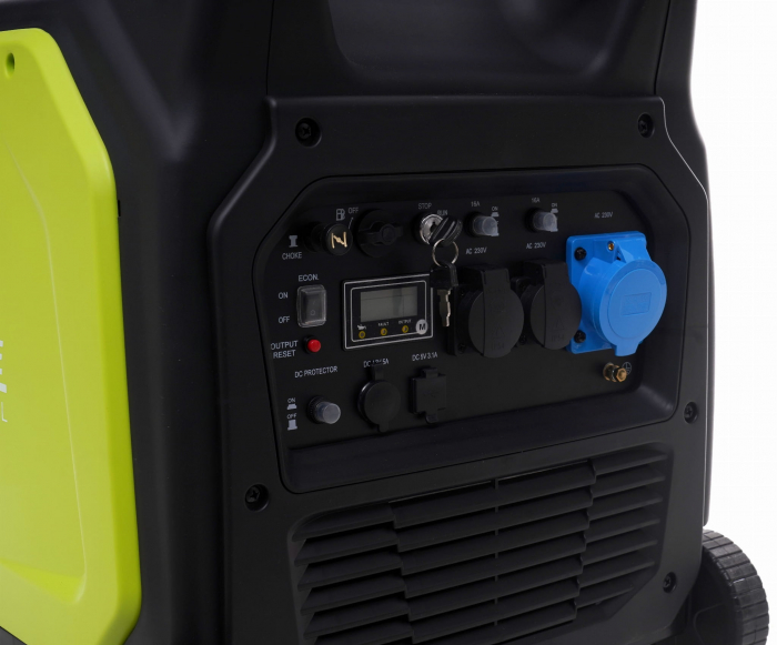 Generator curent cu invertor inverter 7.6kw 7600W 230V 12V motor pe benzina 9.5CP (KD682) [5]