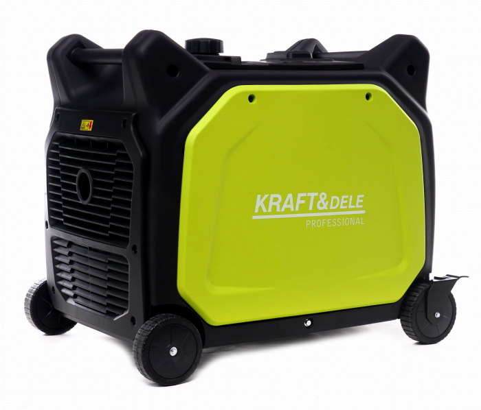 Generator curent cu invertor inverter 7.6kw 7600W 230V 12V motor pe benzina 9.5CP (KD682) [3]