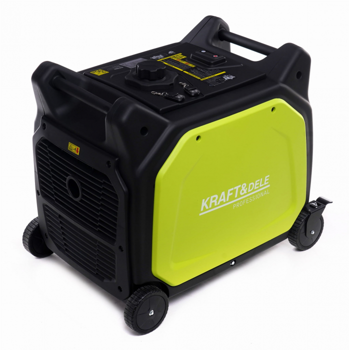 Generator curent cu invertor inverter 7.6kw 7600W 230V 12V motor pe benzina 9.5CP (KD682) [2]