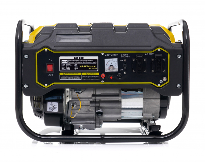 Generator curent monofazat 3.2kW 3200W 230V 12V  (KD180) [5]
