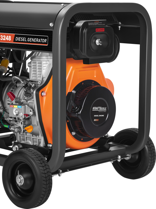Generator curent motor diesel 6kW 230/400 V (KD3248) [9]