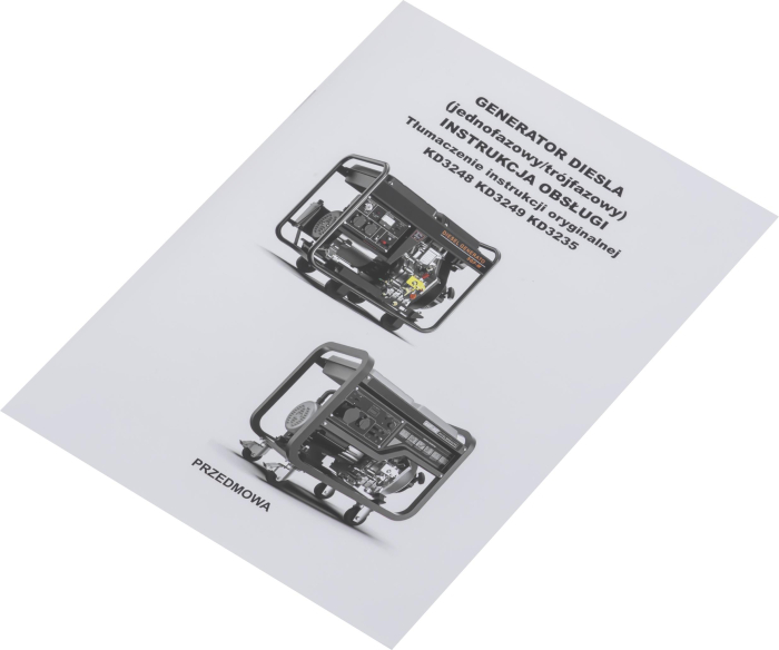 Generator curent motor diesel 6kW 230/400 V (KD3248) [12]