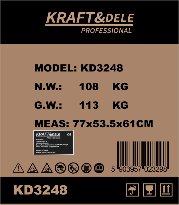 Generator curent motor diesel 6kW 230/400 V (KD3248) [13]