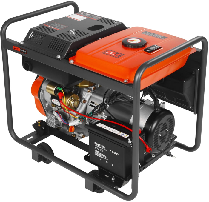 Generator curent motor diesel 7 kW 2x230, 400V (KD3243) [17]