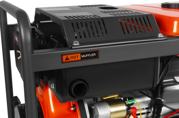 Generator curent motor diesel 7 kW 2x230, 400V (KD3243) [8]
