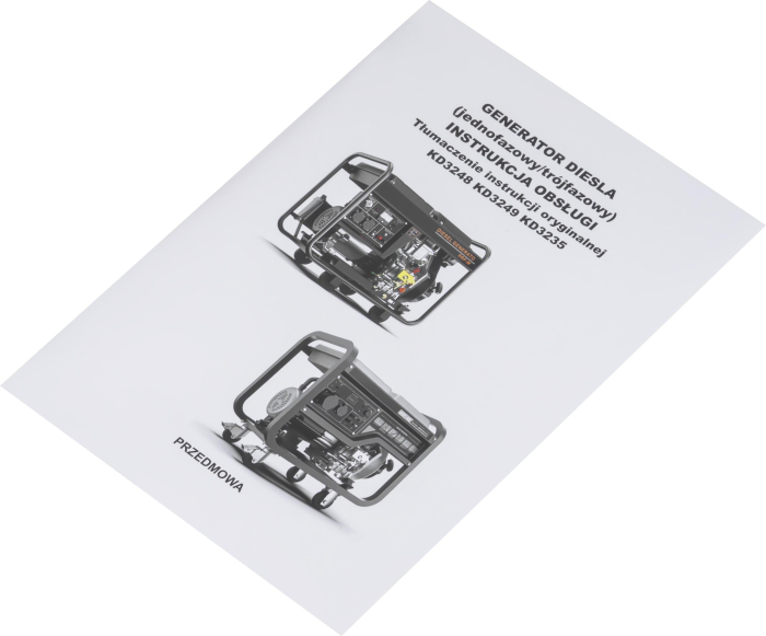 Generator curent motor diesel 8kW 230V (KD3249) [13]