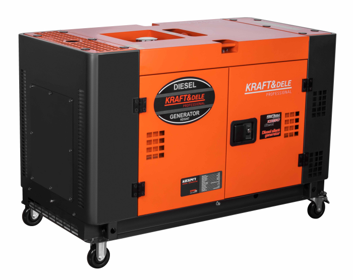Generator de curent diesel trifazic 18kW 230V/400V pornire electrica la cheie (KD3247) [2]