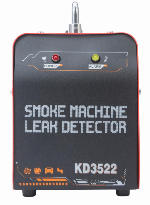 Generator de fum detector pentru verificarea scurgerilor conducte auto tevi 18lmin 12V 23 PSI + accesorii (KD3522) [8]