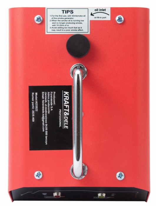 Generator de fum detector pentru verificarea scurgerilor conducte auto tevi 18lmin 12V 23 PSI + accesorii (KD3522) [12]