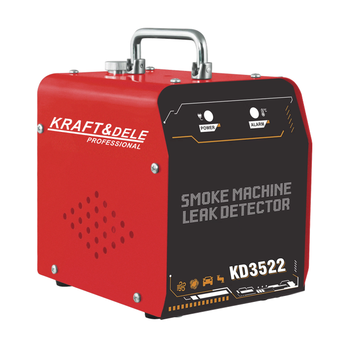 Generator de fum detector pentru verificarea scurgerilor conducte auto tevi 18lmin 12V 23 PSI + accesorii (KD3522) [4]
