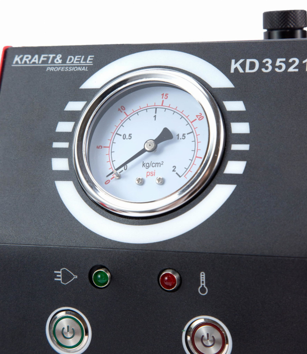 Generator de fum detector pentru verificarea scurgerilor conducte auto tevi 9lmin 12V 23 PSI + accesorii (KD3521) [6]