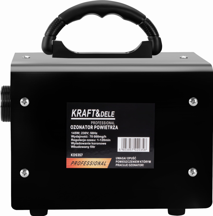 Generator de ozon (Ozonator) 145W 70.000 mg/h cu filtru si afisaj LCD (KD5357) [6]