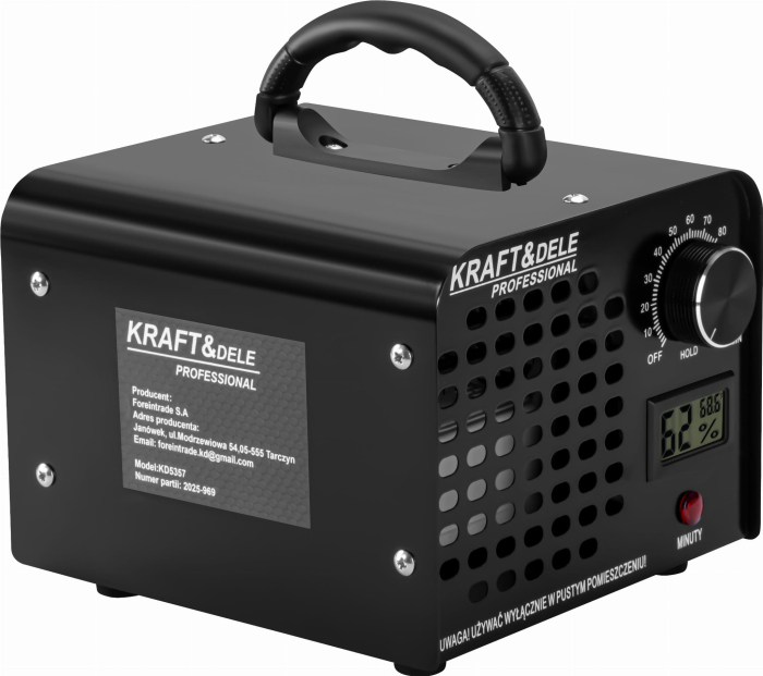 Generator de ozon (Ozonator) 145W 70.000 mg/h cu filtru si afisaj LCD (KD5357) [8]