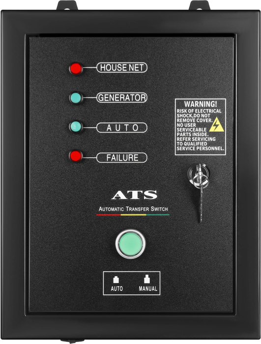 Generator diesel monofazat 7kW cu ATS, 230V, pornire electrica, carcasa insonorizata (KD3242) [37]