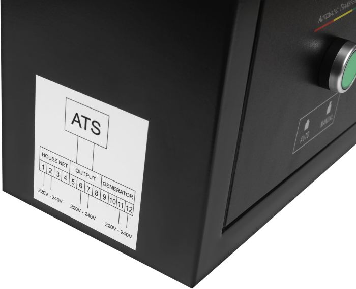 Generator diesel monofazat 7kW cu ATS, 230V, pornire electrica, carcasa insonorizata (KD3242) [46]