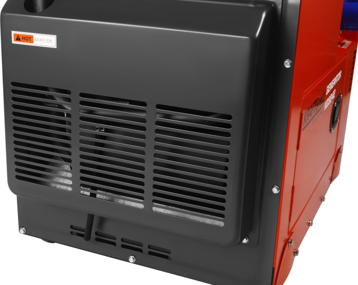 Generator diesel monofazat 7kW cu ATS, 230V, pornire electrica, carcasa insonorizata (KD3242) [4]