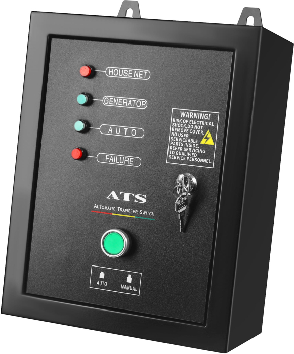 Generator diesel monofazat 7kW cu ATS, 230V, pornire electrica, carcasa insonorizata (KD3242) [39]