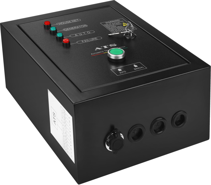 Generator diesel trifazat 7kW cu ATS, 230V/400V, pornire electrica, carcasa insonorizata (KD3241) [45]