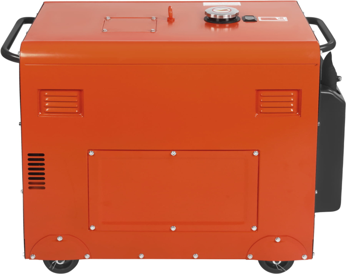 Generator diesel trifazat 7kW cu ATS, 230V/400V, pornire electrica, carcasa insonorizata (KD3241) [6]