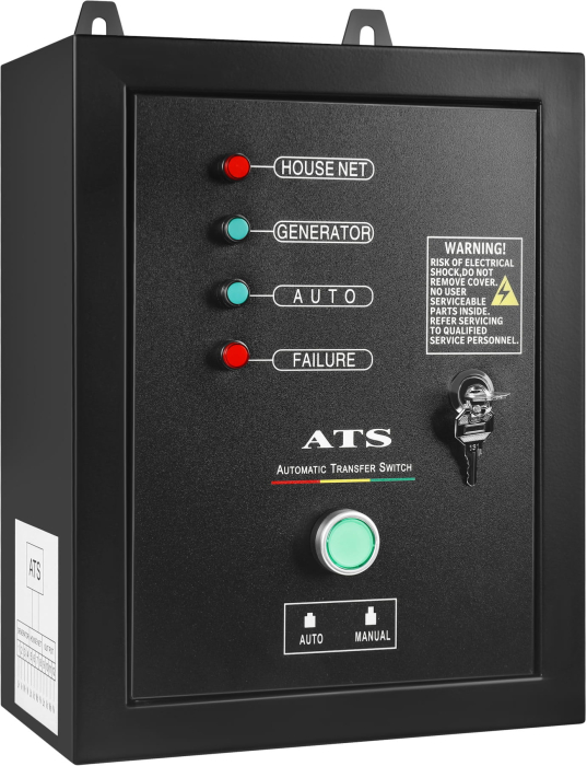Generator diesel trifazat 7kW cu ATS, 230V/400V, pornire electrica, carcasa insonorizata (KD3241) [32]