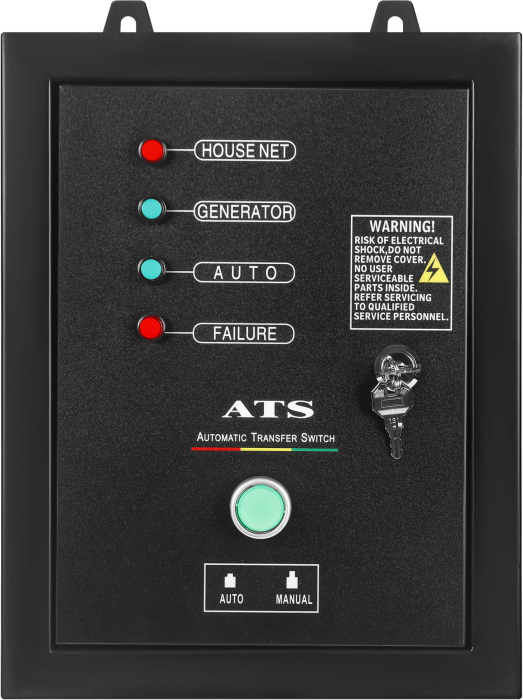 Generator diesel trifazat 7kW cu ATS, 230V/400V, pornire electrica, carcasa insonorizata (KD3241) [31]
