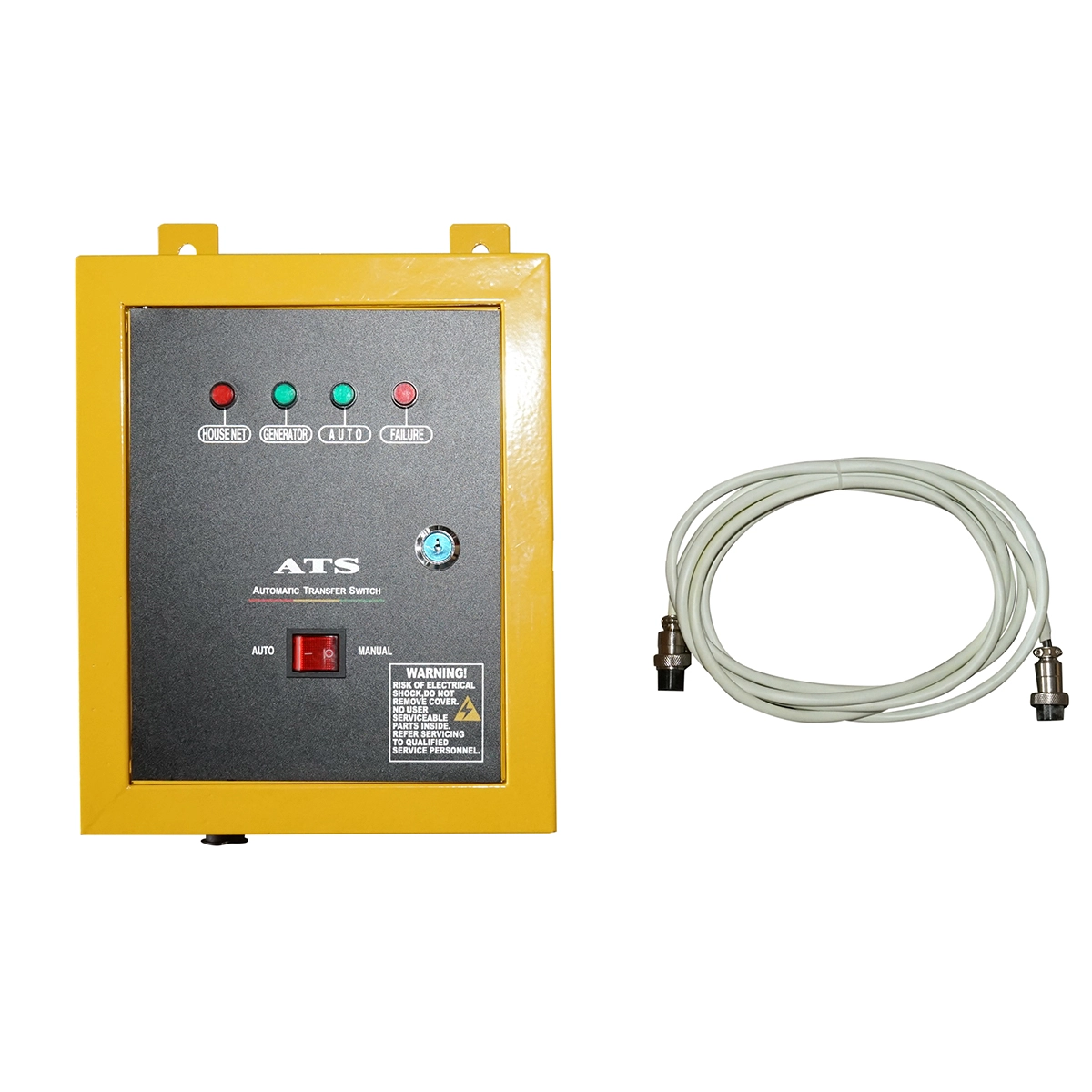 Generator electric cu ATS 7kW/220V, motor pe benzina 18CP, pornire electrica/manuala Breckner Germany DISTW22 (BK76318) [3]