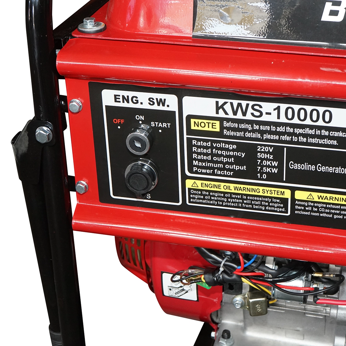 Generator electric cu ATS 7kW/220V, motor pe benzina 18CP, pornire electrica/manuala Breckner Germany DISTW22 (BK76318) [7]