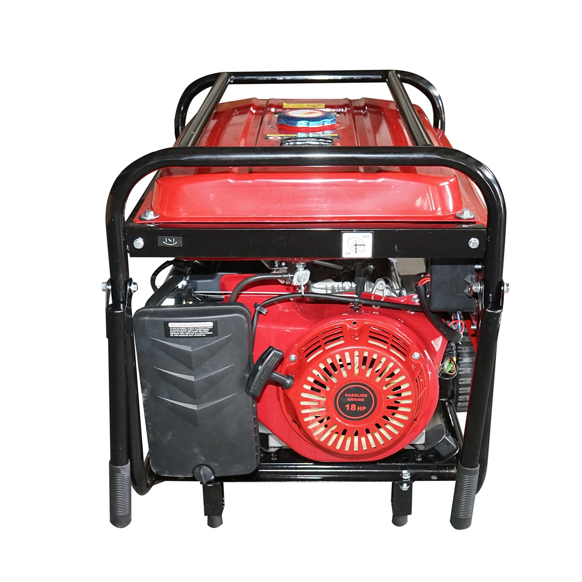Generator electric cu ATS 7kW/220V, motor pe benzina 18CP, pornire electrica/manuala Breckner Germany DISTW22 (BK76318) [10]