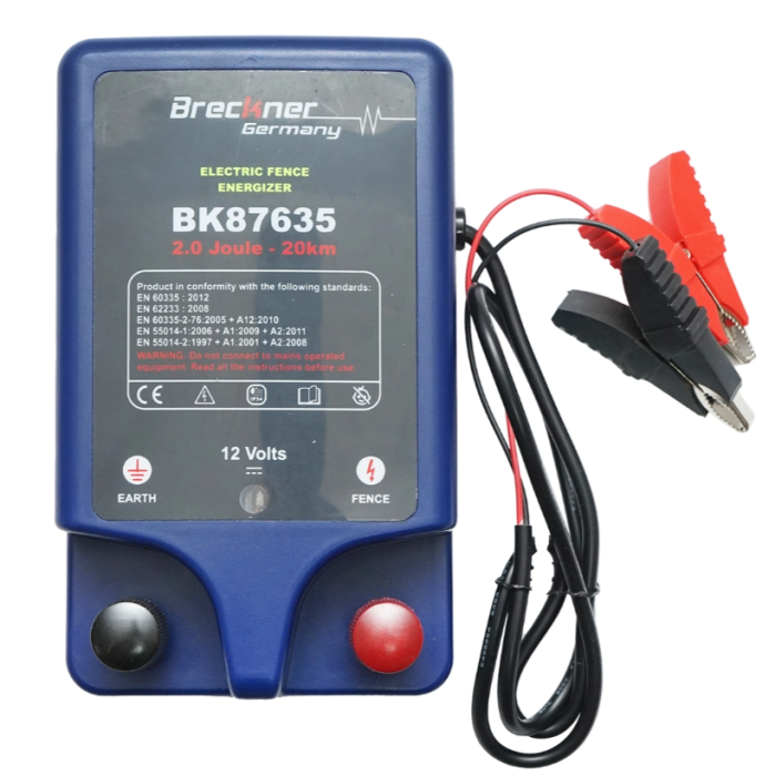 Generator impulsuri pentru gard electric 12V energie 2 Joule distanta maxima 20 km cu impamantare DISBG51 (BK87635) [2]