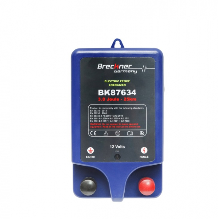 Generator impulsuri pentru gard electric 3 Joule 25 km cu impamantare DISNX20 (BK87634) [4]