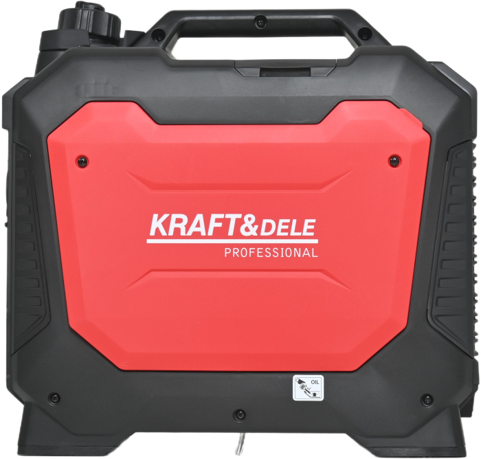Generator curent 2.5 kW 2500W, 2x230V, 5 V 12V/8A, motor benzina 4 timpi (KD3162) [3]