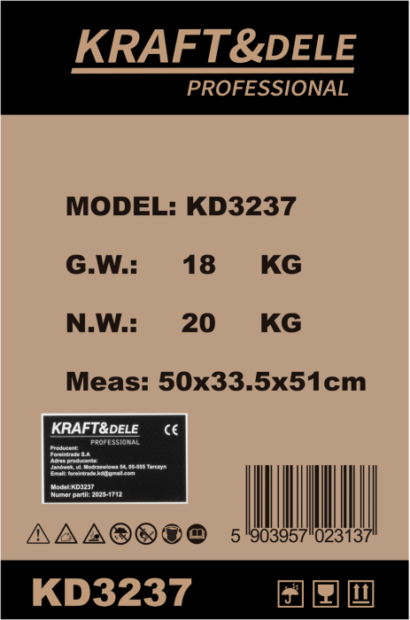 Generator inverter invertor benzina 2,7kW 230V motor 4 timpi racit cu aer (KD3237) [13]