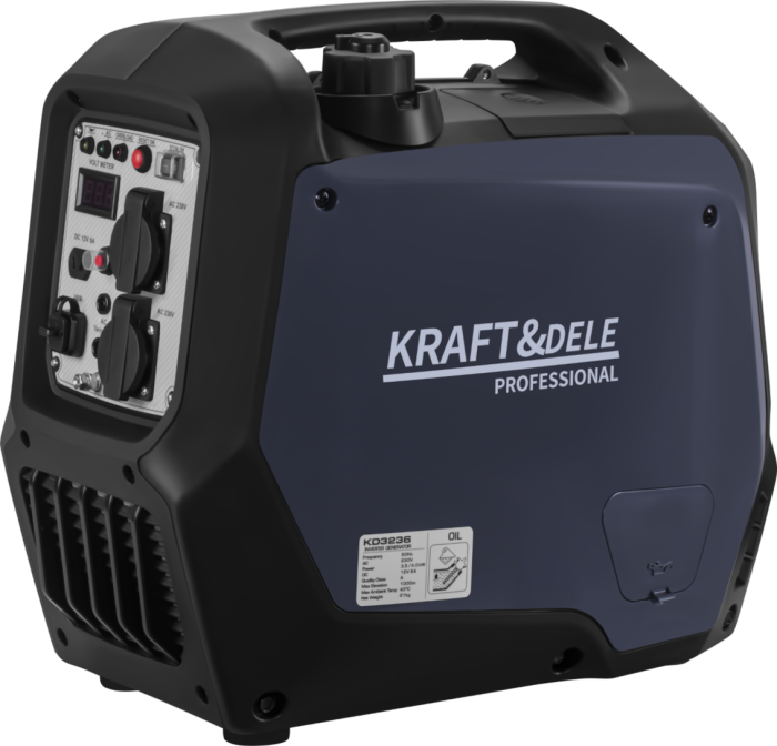 Generator inverter invertor benzina 3.5/4 kW 230V 4 timpi racit cu aer (KD3236) [3]