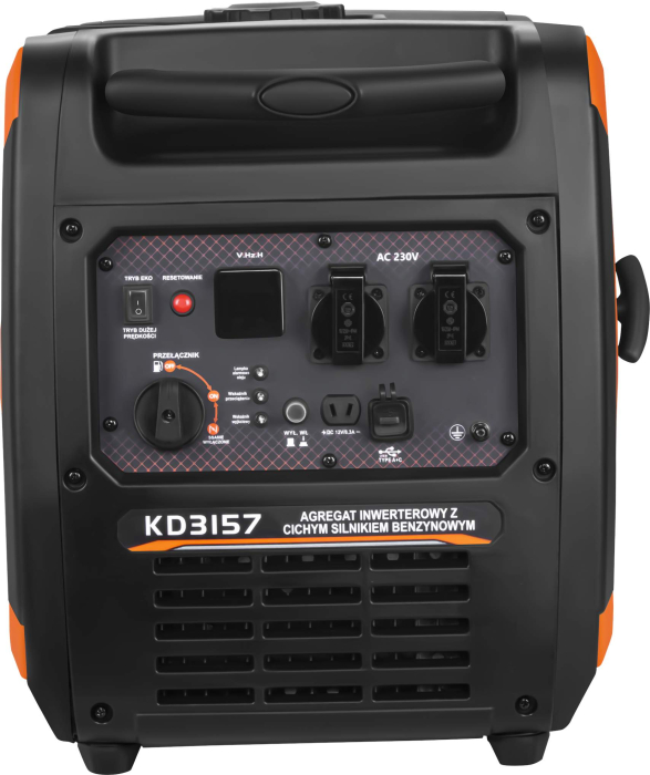 Generator invertor benzina 4.5 kW 230V motor 4 timpi racire cu aer (KD3157) [4]